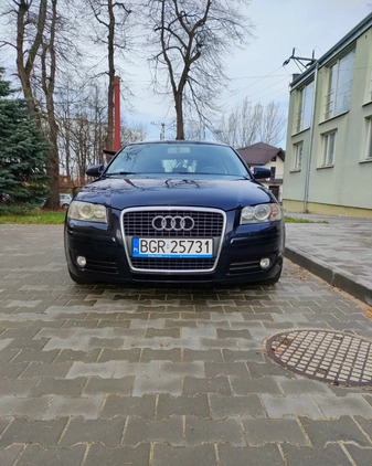 Audi A3 cena 17600 przebieg: 170000, rok produkcji 2007 z Warszawa małe 154